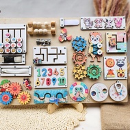 Busy Board - Busy Board - Educational wooden toys for Montessori children - Board game