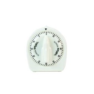 School Smart ラージ ミニッツ タイマー、1 ～ 60 分、3-3/8 インチ HX 3 インチ、ホワイト - 084084 School Smart Large Minute Timer