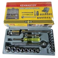 Kenmaster socket Wrench set 21 pcs sockset set 21 Wrench set