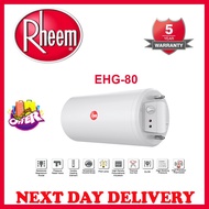 Rheem EHG-80 Horizontal Storage Water Heater | 80 Litres  |Singapore Warranty| Express Free Home delivery