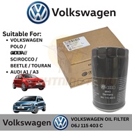 (06J 115 403C) OIL FILTER VOLKSWAGEN GOLF GTI, PASSAT 2.0 2010-2015', AUDI A4/A5, AUDI Q5 2.O
