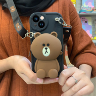GC Case Dompet Karakter case oval Casing hp kompatibel untuk Iphone 6 7 8 PLUS XR 11 12 13 all type
