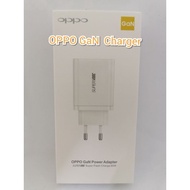 Oppo GaN Power Adapter Charger Super VOOC 65W Fast Charge With PD Type C USB Cable For Reno 6 Reno 5 Pro Find X3 R17