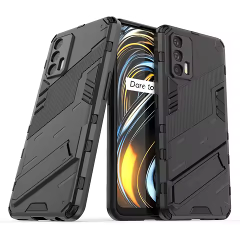 Phone Holder Case For Oppo Realme GT Neo 2T Case Bumper Hard Armor Full Cover For Realme GT Neo2T Ca