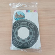 Intex Giant Tire Tube 59252 Inflatable Swimming Tire Float for Car and Truck Wheels Diameter 91 cm (