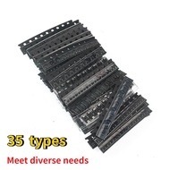 350pcs SMD Transistor and Diode Assortment Kit 1N4148 M1 S9012 S9013 S9014 S9015 S9018 S8550 S8050 2