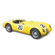 1953 Jaguar C-Type in Yellow #20 by CMC in 1:18 Scale by CMC  Collectible-level car model