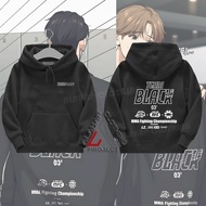 Jacket Kids JINX TEAM BLACK HOODIE Kids Outfit Manhwa Jacket Jaekyung