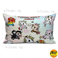 Tokidoki pillowcase kids pillow cover single side printed anime pillowcase cartoon pillowcase toddler junior pillowcase adult pillowcase all size