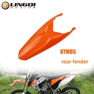 LING QI KT 85 Motorcycle Rear Mudguard Fairing Body Plastic Cover Kit Set Fender For KT85 Motocross 