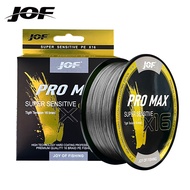 JOF Upgraded Braided Fishing Line 500m Sea Fishing Line 16 Braided PE Fishing Line Smooth Long-Casti