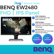 [FLASH SALE 🔥] BenQ EW2480 24" 1080P│75 Hz FHD│IPS Premium Computer Monitor with Built in Speaker│HD