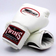 8 10 12 14 Oz Twins Gloves Kick Boxing Gloves Leather PU Sanda Sandbag Training Black Boxing Gloves