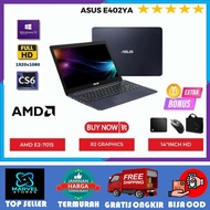 Laptop Asus E402Y AMD E2-7015 / RAM 4GB - HDD 1TB / Win 10 / 14" Inch / BONUS (MOUSE/TAS)