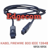 Firewire Cable 800 Ieee 1394B 9Pin To 9Pin Cable