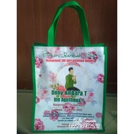 Tas souvenir berkat 40 hari/tas berkat 100 hari/tas kotak nasi muat