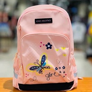 Dr Kong Primary School Bag M Size Butterfly Pink