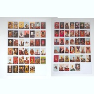 The Unveiled Tarot Stickers, 78 Pcs in Two A4 Sheet, Each 4x6cm Vinyl Adhesive Decals for Laptops, J