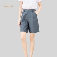 Eyouth 20150 Women Mid-Length Essential Shorts