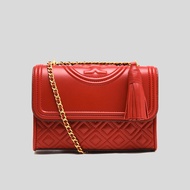 Tory Burch Fleming Small Convertible Shoulder Bag 43834 Red Apple