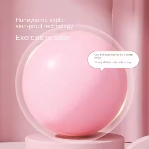 Pilates Equipment PVC Yoga Ball Mini Exercise 25cm Yoga Fitness Ball Thickened Slip Resistant Fitnes