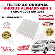Alphard Gen 2 2008 to/ 2017 AC Filter Original TOYOTA - Alphard Cabin AC Filter - Alphard Cabin AC F