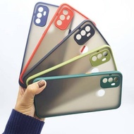 Soft Case Oppo A33 Case Matte Color Hardcase Oppo A33 Casing Dove Transparent