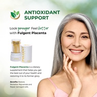 Fulgent Placenta Oral Stem Cell Therapy DUAL STEM CELL with 200mg Deer Placenta Swiss Apple Stem Cel