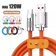 6a 120w Fast Charging Micro/ Type C data Cable Viral Charger Cable -Fc
