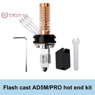 [UtilizingS] Upgraded Hotend Kit For Flashforge Adventurer 5M/5M Pro Hotend AD5M Ceramic Heating Blo