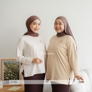 KATUN By Choco - Haerin Tshirt Basic Cotton T-Shirt Top Jumbo SizeBIG