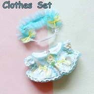 20CM Quần áo Búp Bê Nhồi Bông Lolita Mặc Quần Jean K-POP 20CM Kep1er GI-DLE 20CM No Attribute Doll C