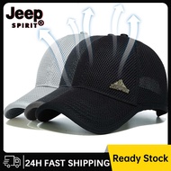 Jeep Spirit Cap for Men Breathable Baseball Cap Casual Hat