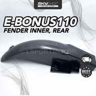 SYM E-BONUS110 FENDER INNER REAR (MATTE BLACK) 80200-SA5-000 EBONUS110 EBONUS 110 E BONUS (S)