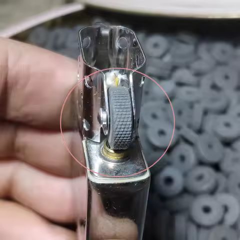 10set Steel Wheel Rivets Kit For Zippo Zorro Gas Lighter Universal DIY Repair Replacement Inner Part