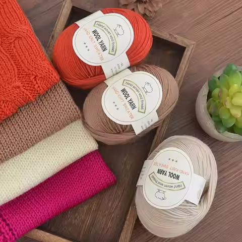 300g Fine Textile 212 Wool Yarn, Suitable for Close-Fitting Garments, Medium-Fine Yarn for Handmade 