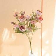 5 head mini rose mix small flower artificial flower