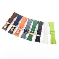 Non-stick Gray Silicone Strap Substitute ap Aibi Royal Oak Offshore 15400 15202 15703 27mm