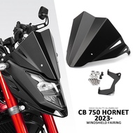 Windshield Windscreen FOR HONDA CB750 HORNET CB 750 Hornet 2023 2024 New Motorcycle Accessories Wind