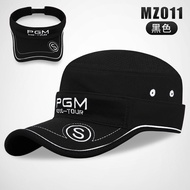PGM Men Women Golf Caps Summer Golf Topless Hat Sunscreen Breathable Multifunctional Removable Cap M