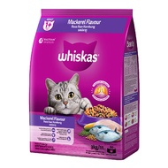 Whiskas Adult Cat Food Mackerel Flavor 3 Kg.