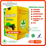 Habutop Obat Herbal de Nature Original Ramuan Arab Habatop isi 200 100 50 Kapsul Toko Caruban TV Ge