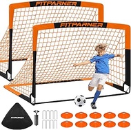 Soccer Goal for Backyard- 1pcs 4 * 3 ft Soccer Net,Portable Pop Up Soccer Training Equipment for Out