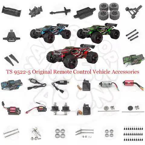 Complete 9522 PRO RC Car Parts Kit Drive Shaft Transmission Shaft Gear Bearings Servo Motor Differen