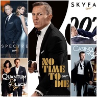 [DVD HD] เจมส์บอนด์ 007 ครบ 5 ภาค-5 แผ่น 007 5-Movie Collection #แดเนียล เคร็ก (มีพากย์ไทย/ซับไทย-เลือกดูได้) แอคชั่น สายลับ