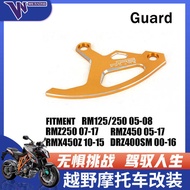 Suitable for Suzuki RMZ125 250 450 DRZ400 Motorcycle Modification Accessories Rear Disc Brake Protec