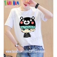 CHIPI SUGA BTS group t-shirt, bts t-shirt