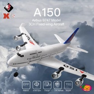 เครื่องบินโฟมบังคับวิทยุ XKS A150 Boyin 747  คลื่นความถี่ 2.4GHZ​ 3CH เครื่องบินสำหรับของขวัญสำหรับเด็ก บังคับง่าย บินได้เร็วแรง