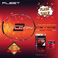 Fleet Falcon2 Racket Badminton Racket Raket Badminton Original Racquet Badminton 4u 82gram