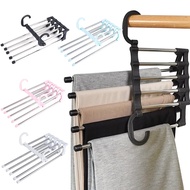 Multifunctional Hanger Folding Pants Storage Rack Clothes Organizer Hangers Save Wardrobe Space Bedroom Closets Organizer
